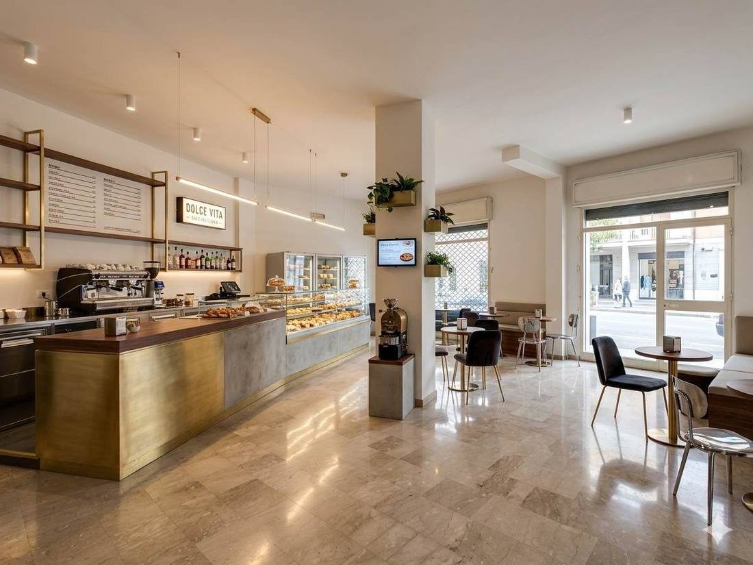 Bar — idea progettuale del locale di Macerata Campania